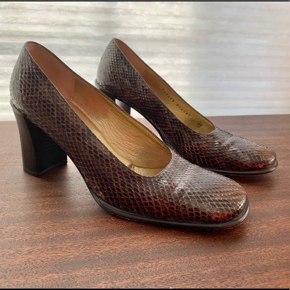 Bruno Magli Python heels - Picture 2 of 4